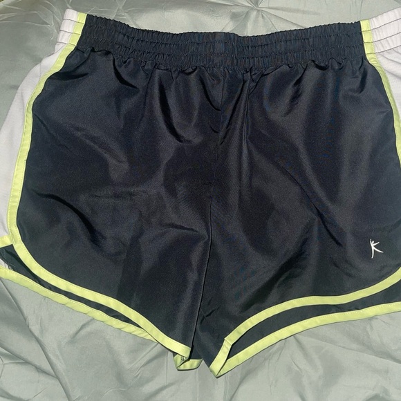 Women’s Black Athletic Shorts with Neon Accents Size Small Danskin - Picture 1 of 1
